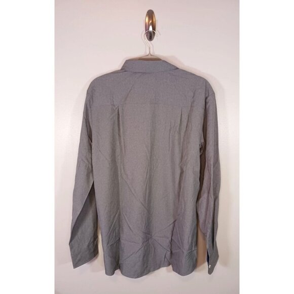 William Murray Stretch Golf Button Down Long Sleeve Gray Men's Shirt Size XL NWT - Picture 2 of 6